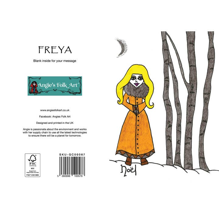 Freya for wholesale by Angies Folk Art