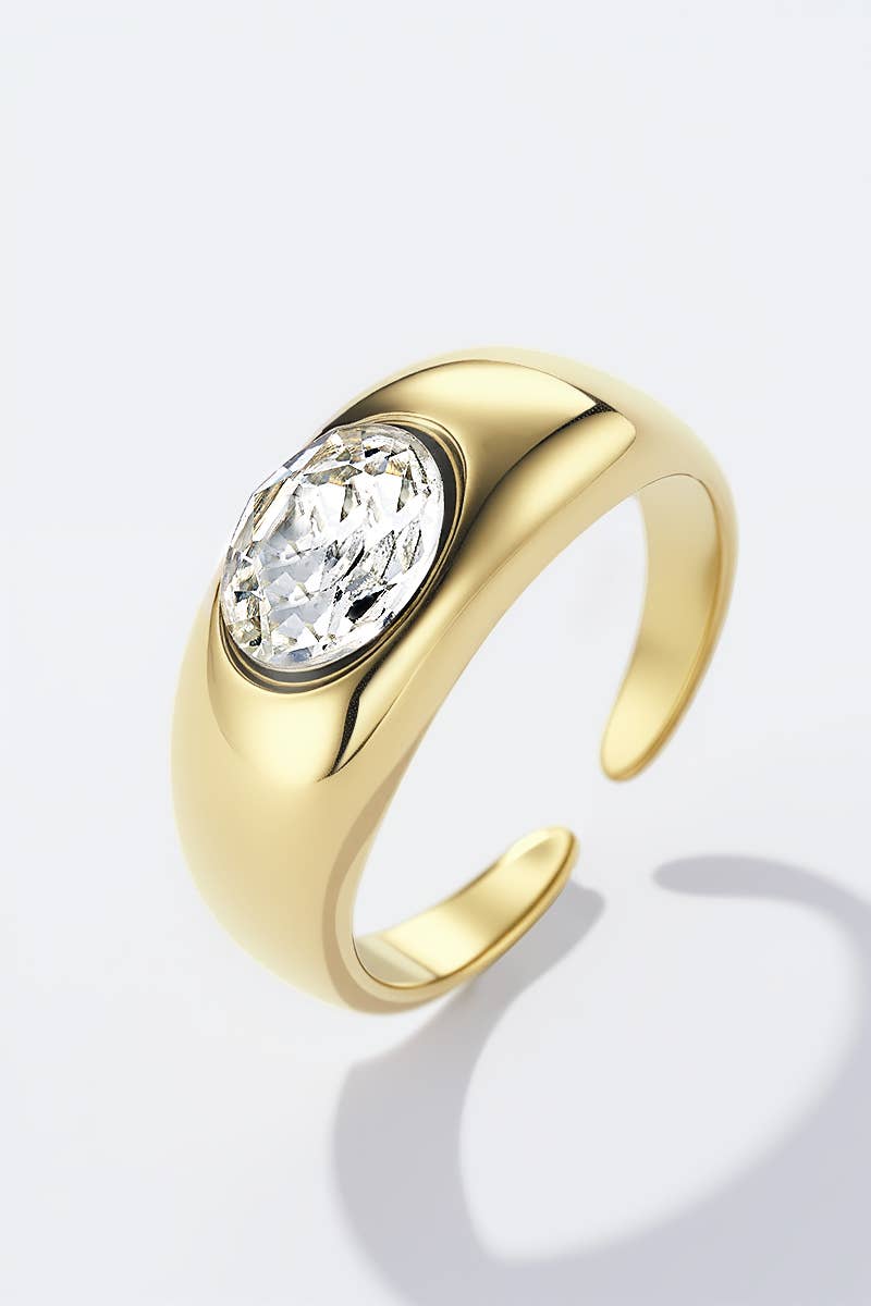 Gold Anel em aço inoxidável 424RX136 para venda a revendedores na Faire