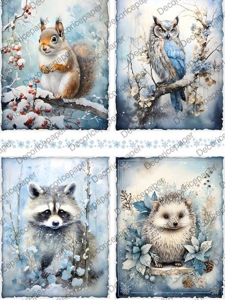 DRP093 - Papier de riz A4 pour la vente par Decoricepaper