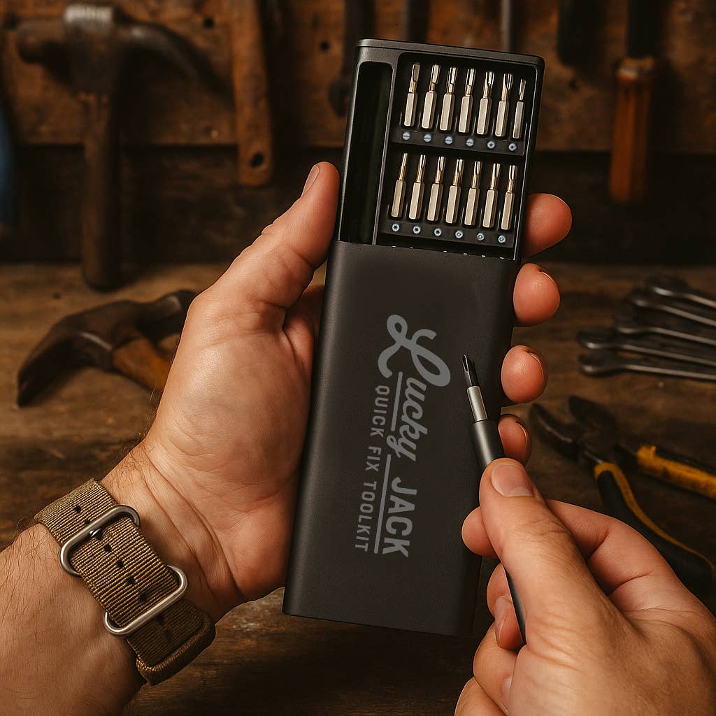 Lucky Jack - Wholesale Handy Tool - Quick Fix Tools 24-in-1 Screwdriver Set  (18 pk. Skid) 1