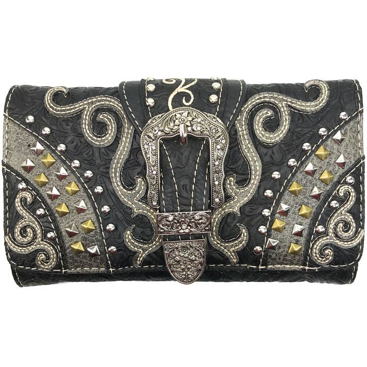 Lunar Deer - Wholesale Wallet - Women's - Clydesdale Western Buckle Wallet