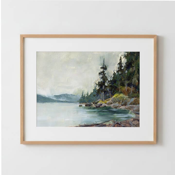 Où tu me trouveras - Impression sur papier d'art pour la vente par Ed Pulella Art