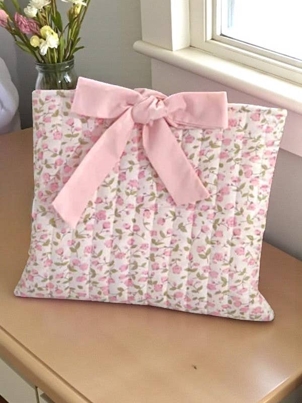 Rachel Pink Floral Bible Cover for wholesale by Nash Grey