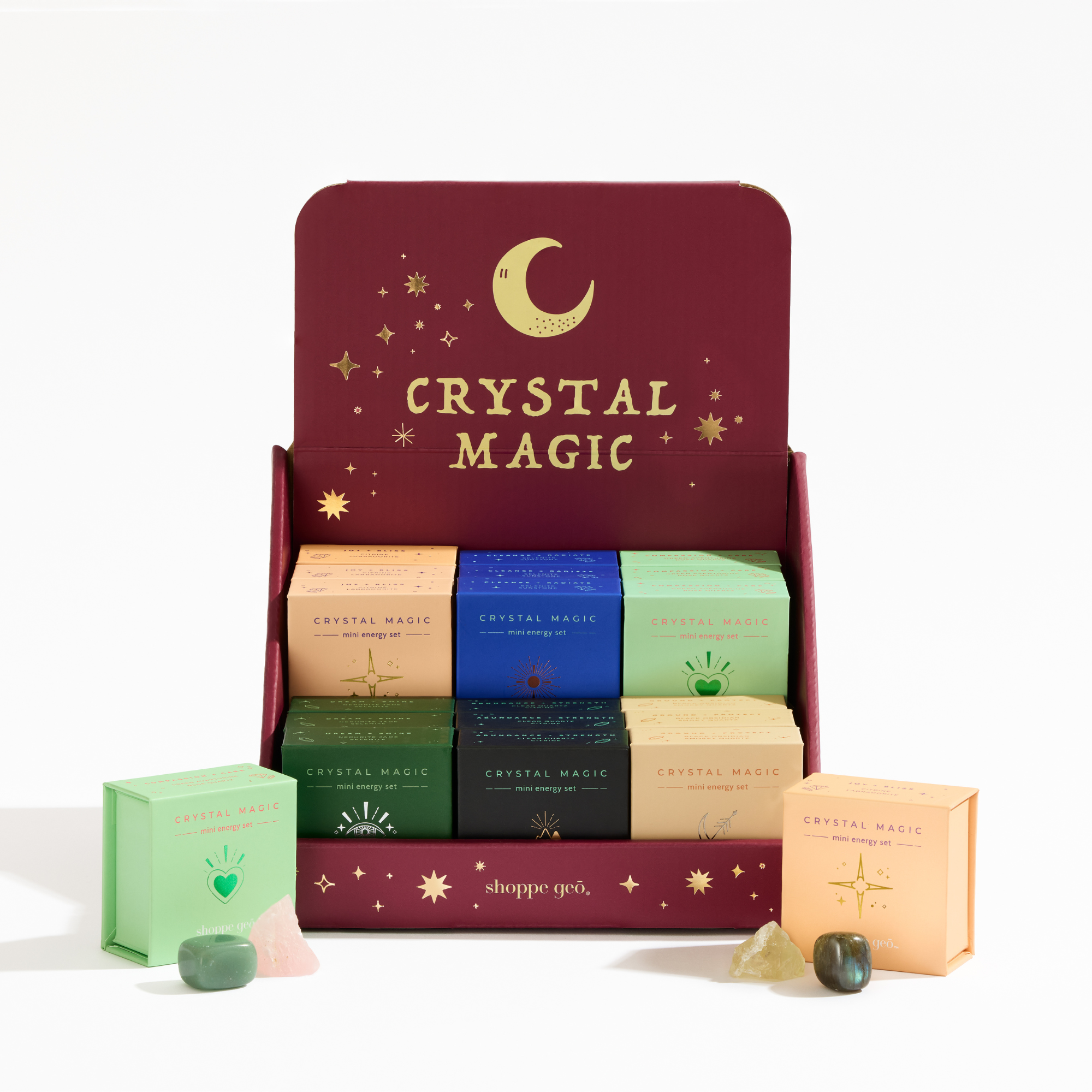 GeoCentral - Wholesale Spiritual Stone/Crystal - Crystal Magic: Mini Stocking Stuffer Assortment1