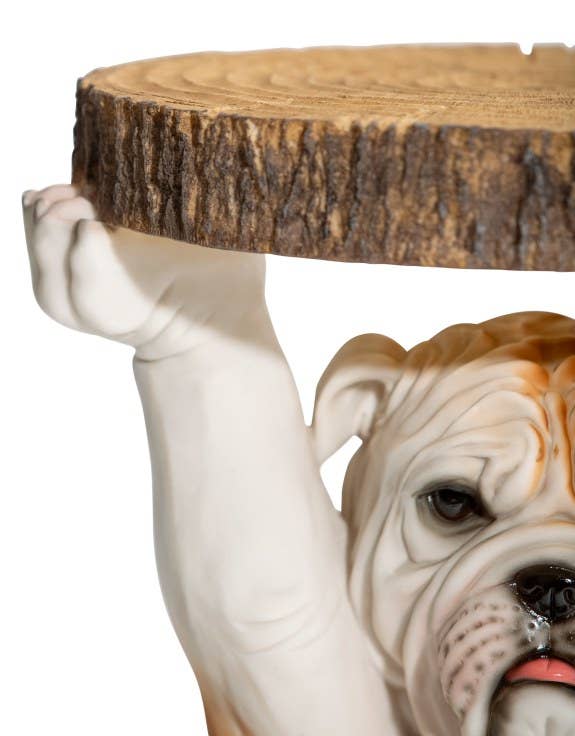 McGowan & Rutherford Ltd – mesa de apoio por atacado – Mesa de apoio Bulldog Holding “Trunk Slice”3