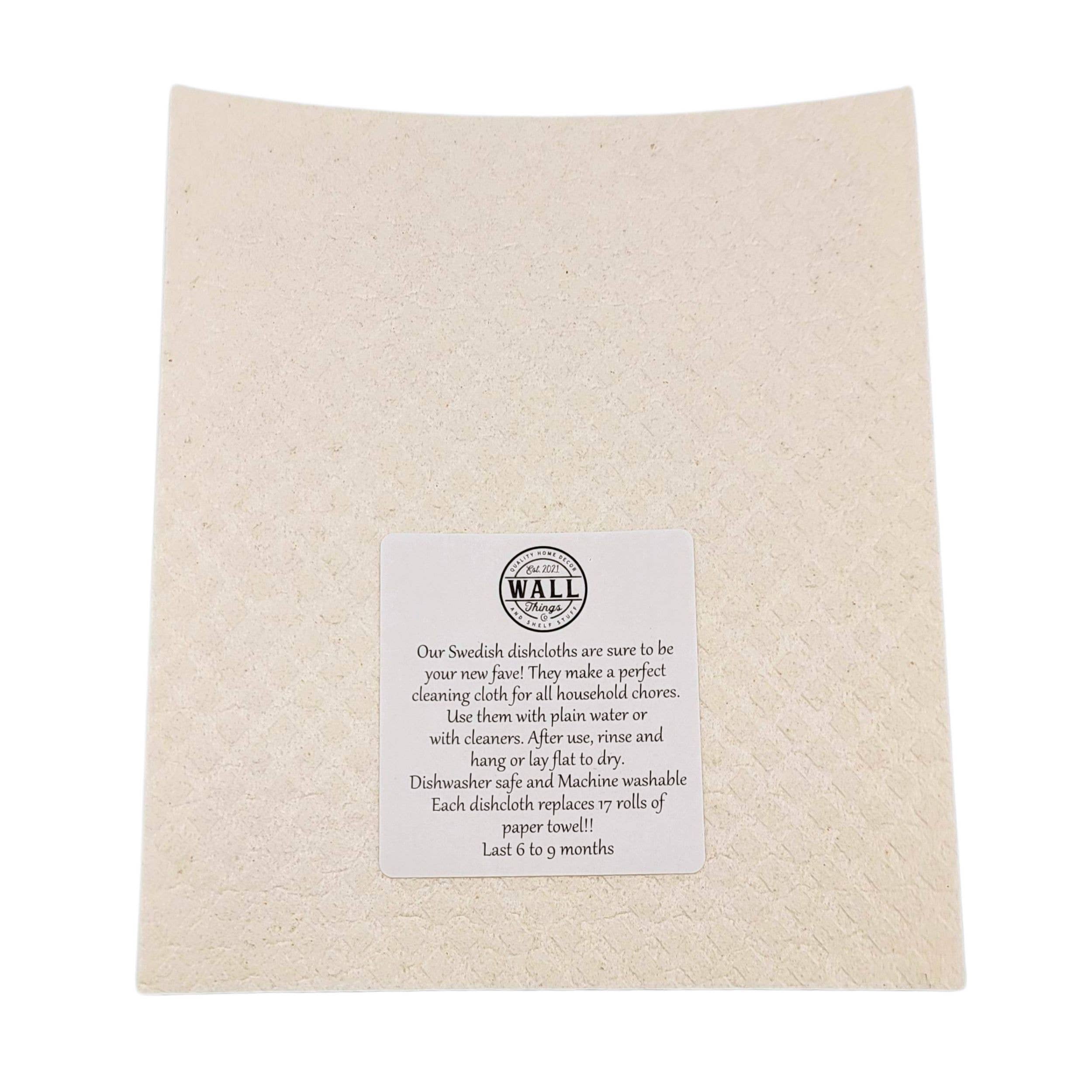 Home Accents By Driftless - Wholesale Dishcloth - Christmas Ornaments & Trees Swedish Dishcloth Holiday Decor2