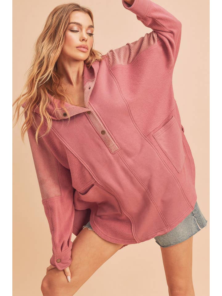 AEMI + CO - Wholesale Sweatshirt - Women's - 545AK Dove Pullover 120