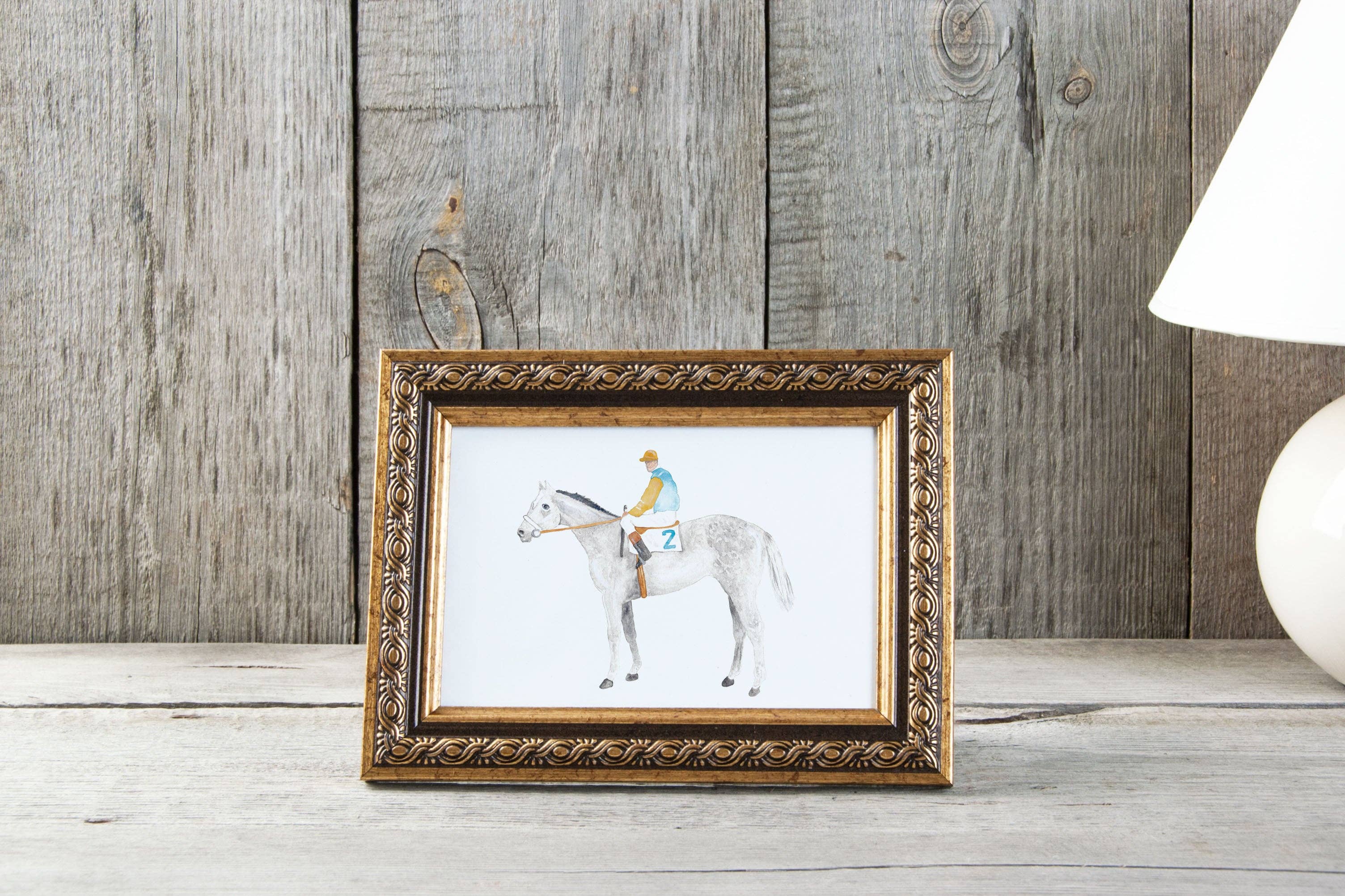 Color Me Eden - Wholesale Art Print - Muncey Two - Vintage Jockey10