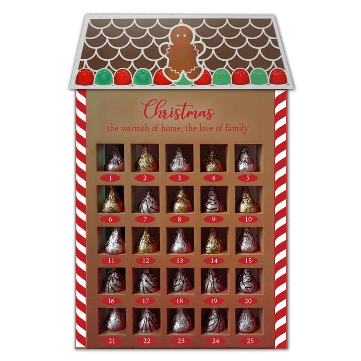 Abbey + CA Gift – wholesale Advent calendar – Gingerbread Advent Countdown Calendar 4