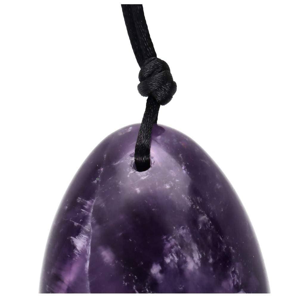 Vives de la Cortada S.L - Wholesale Spiritual Stone/Crystal - Small Amethyst Yoni Egg with Hole1