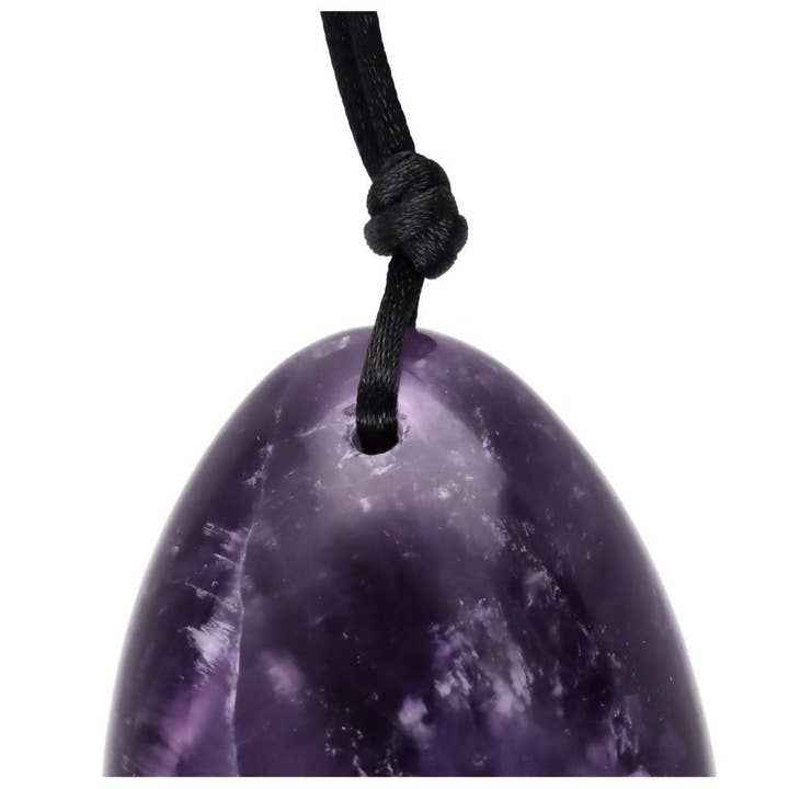 Vives de la Cortada S.L - Wholesale Spiritual Stone/Crystal - Small Amethyst Yoni Egg with Hole1