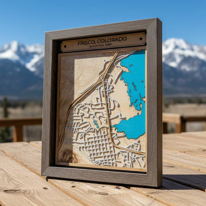 Frisco Colorado - City Streets for wholesale by Mongoose Design
