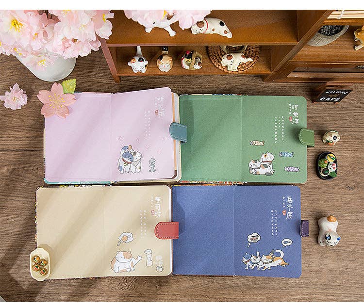 Gohobi （We cover U.S. import duties） - Wholesale Notebook - Gohobi Japanese Cat Magnetic Notebook, Monthly Planner, Study Notebook, Pocket Diary10