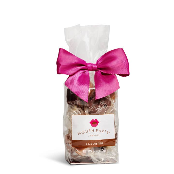 Assorted Caramel 6oz Gift Bag for wholesale by Mouth Party, LLC