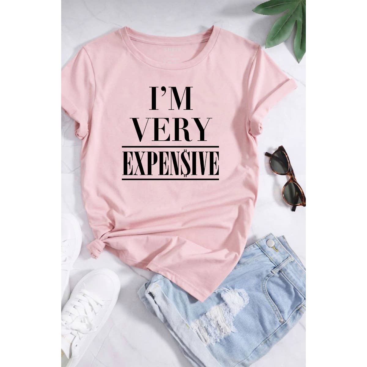 crashangel.us - Wholesale Screen Printed T-Shirt - Women's - IM VERY EXPENSIVE GRAPHIC TEE2