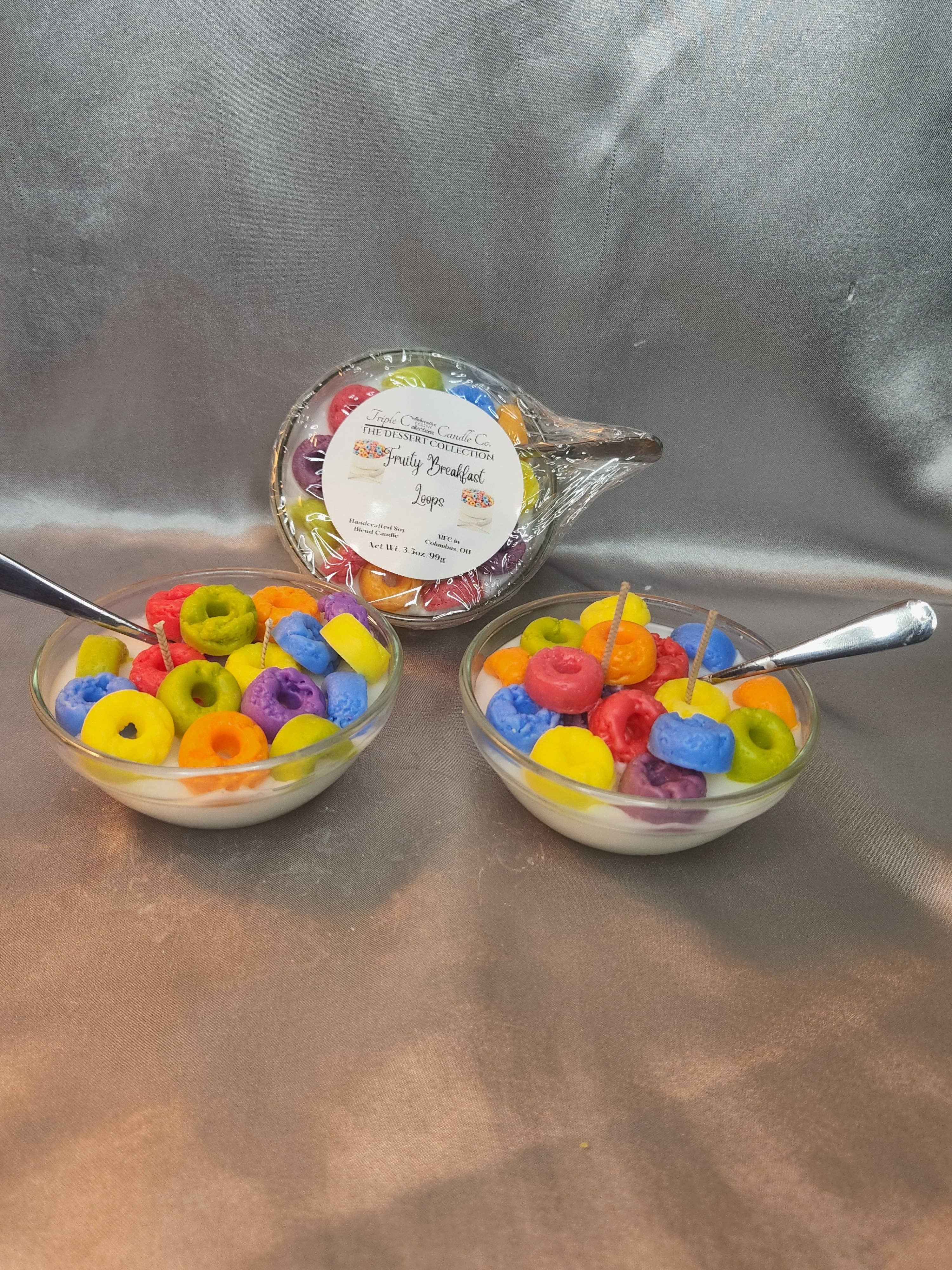 Triple C Candle Company - Wholesale Novelty Candle - Fruity Breakfast Loops (Small)4