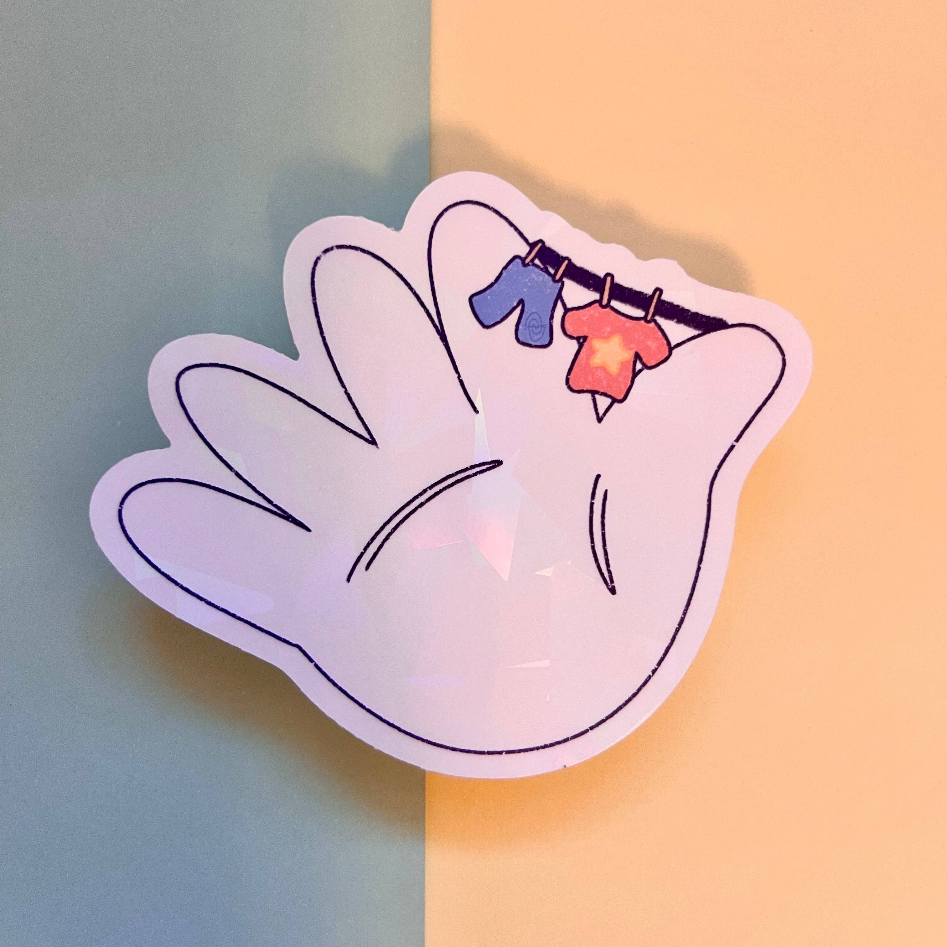 GLTCHGIRL - Wholesale Suncatcher - laundry universe suncatcher decal