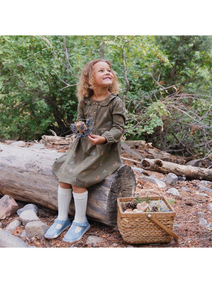 City Mouse Studio – Engroshandel Kjole - Børn – Flæsekravekjole - Lavsvampe7