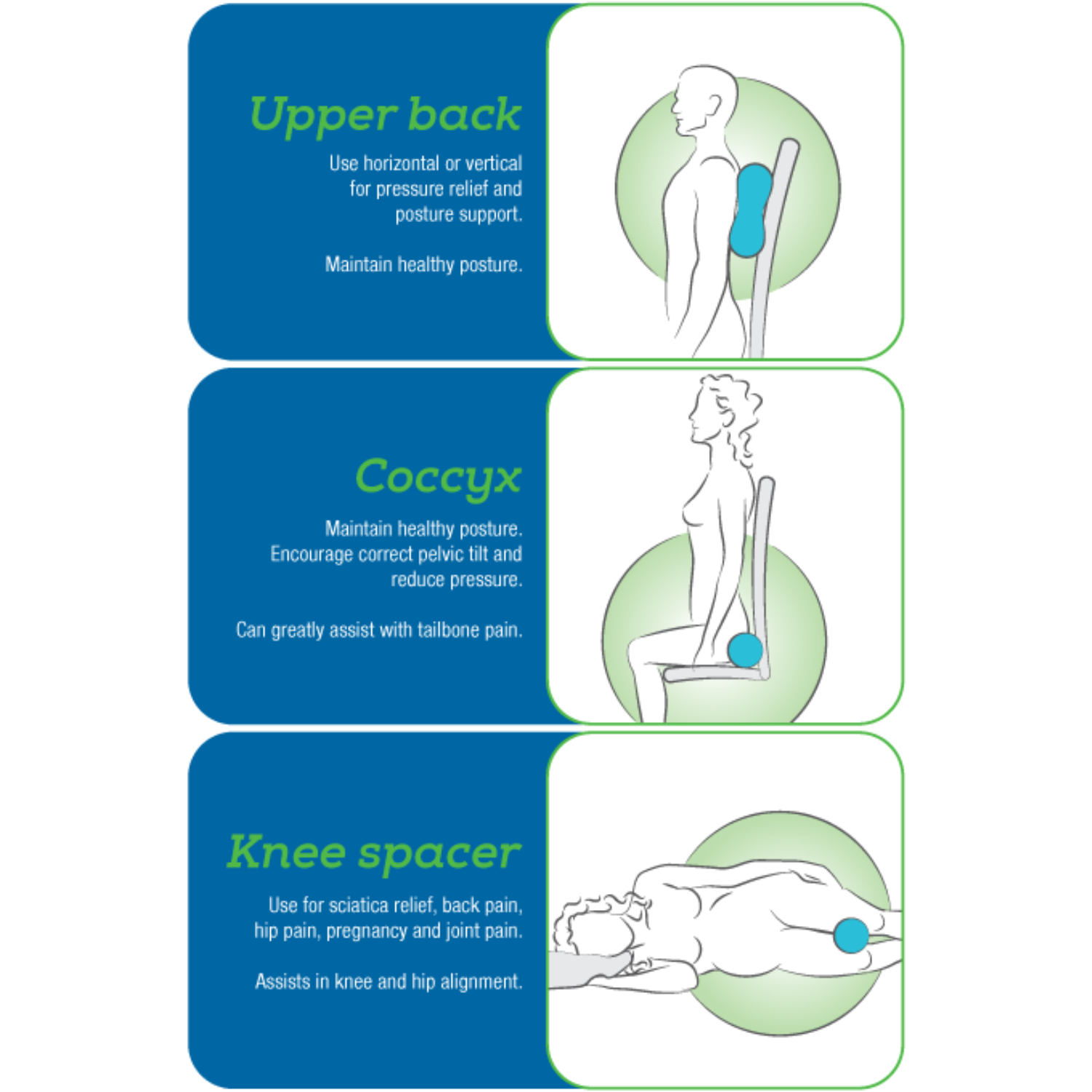 Posture Form Pillows - Vente Oreiller de voyage - Coussin Peanut - Coussin de soutien multi-usages pour un confort supplémentaire8