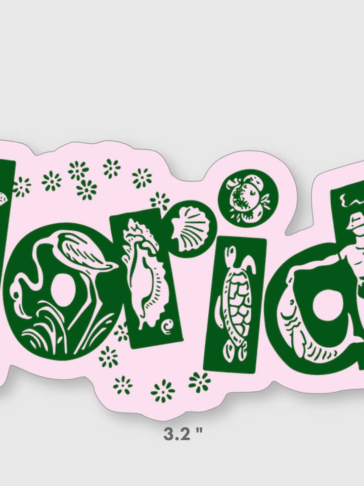 Florida Tour Sticker for wholesale by 5801 Print House