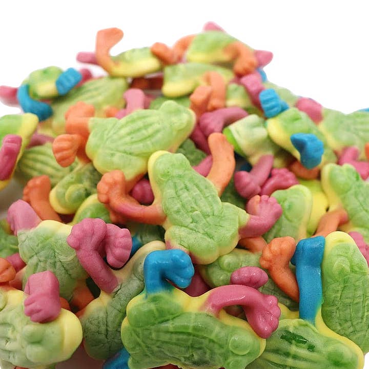 The Nut Garden, Sweetables, Utah Truffles - Wholesale Gummy - Gummy Rainforest Frogs (12 oz)