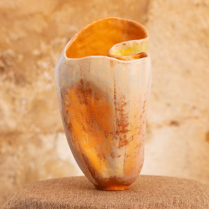 Jarrón Espiral para venta al por mayor de MENA FUECO studio