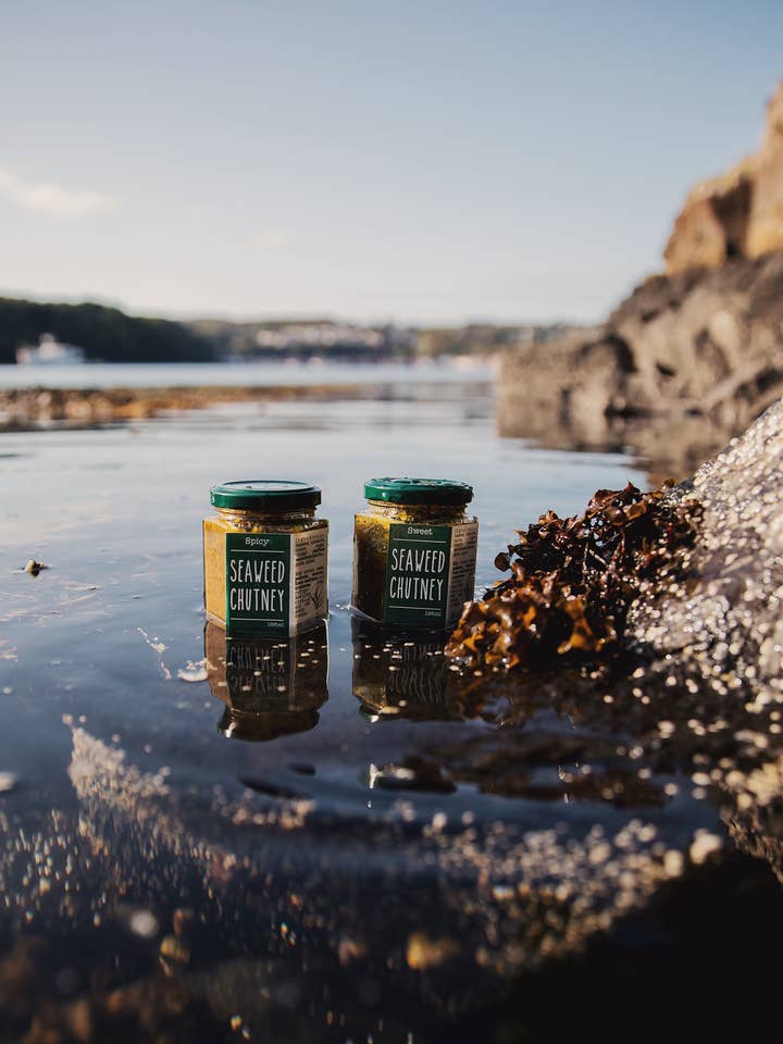 Spicy Seaweed Chutney Handmade in Scotland for wholesale by Isle of Mull Seaweed