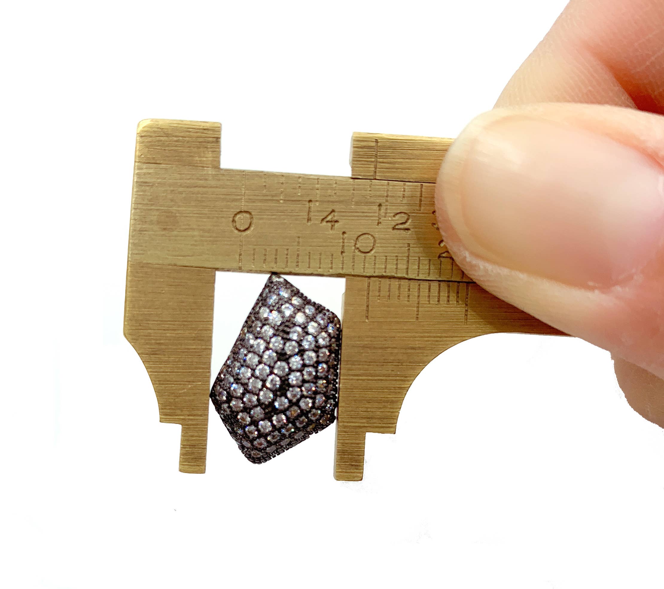 findings4uGem - Wholesale Craft Supplies - Irregular Shape Beads Gold Filled for DIY Jewelry, BD0113