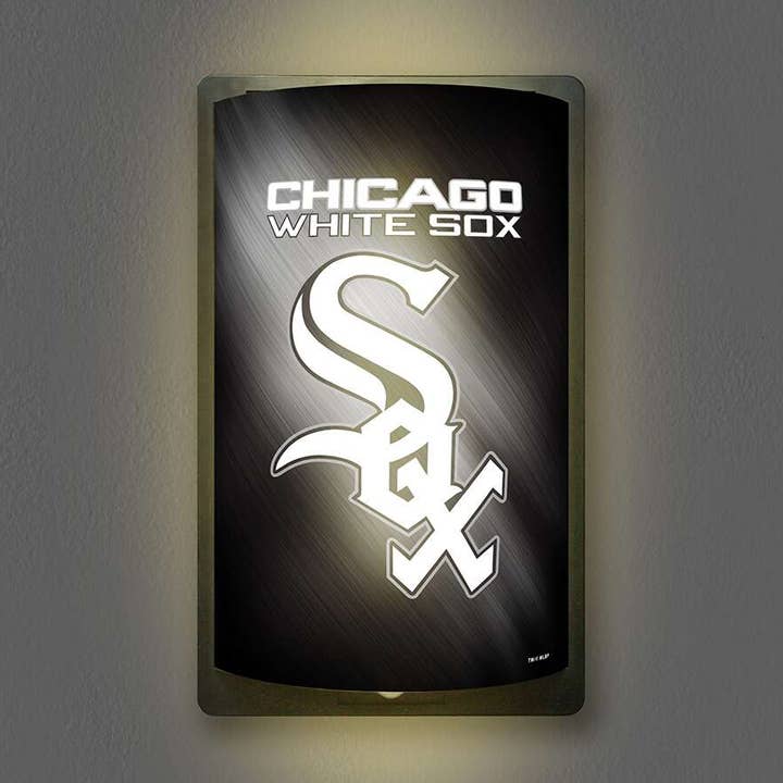 Chicago White Sox MotiGlow Light Up Sign for wholesale by Party Animal, Inc.