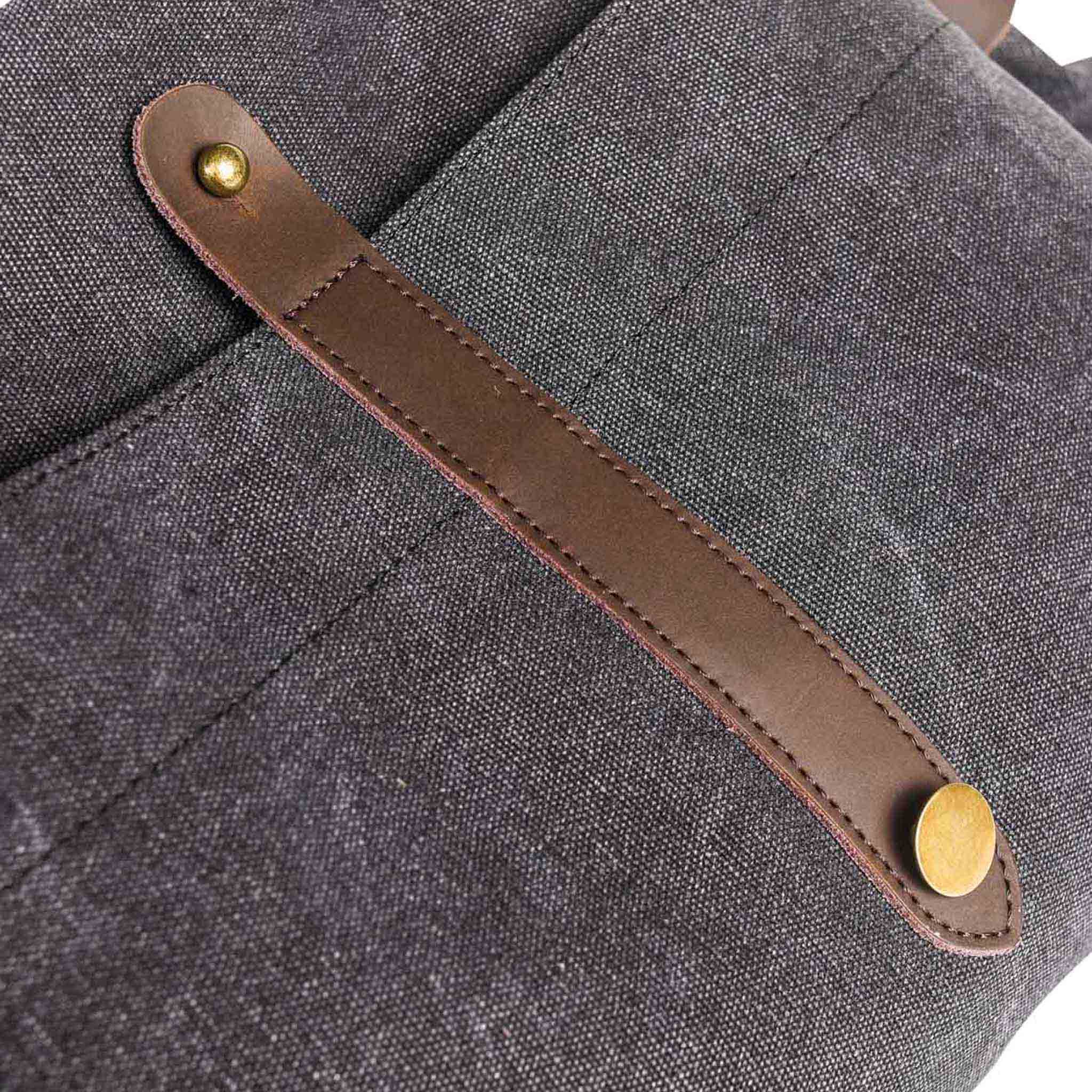 ZEDE PARIS - Wholesale Weekender Bag - Women's - SAINT-LAZARE - Weekend travel sports bag in canvas and leather59