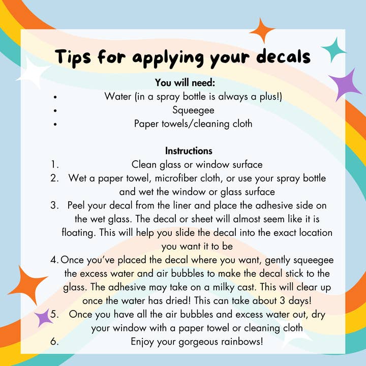 Meg-chan Doodles - Wholesale Suncatcher - Rainbow Suncatcher | Blooming Kitten | Holographic Sticker6