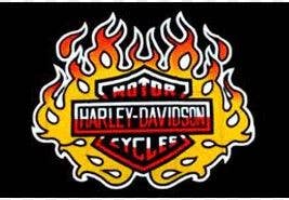 Worldwide Flags Ltd - Wholesale Vlag - Harley Davidson vlag 150 x 90 cm0