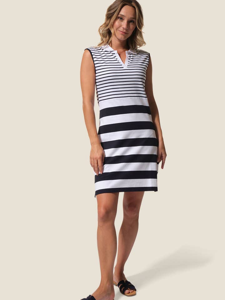 D62MACHA, Kvinders ærmeløse kjole for engroshandel hos Hublot Mode Marine