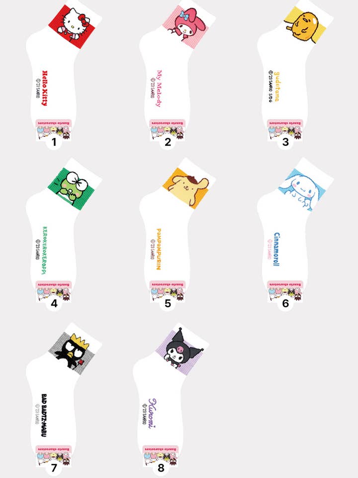 Collection de chaussettes pour femmes Hello Kitty pour la vente par Kpopsocks