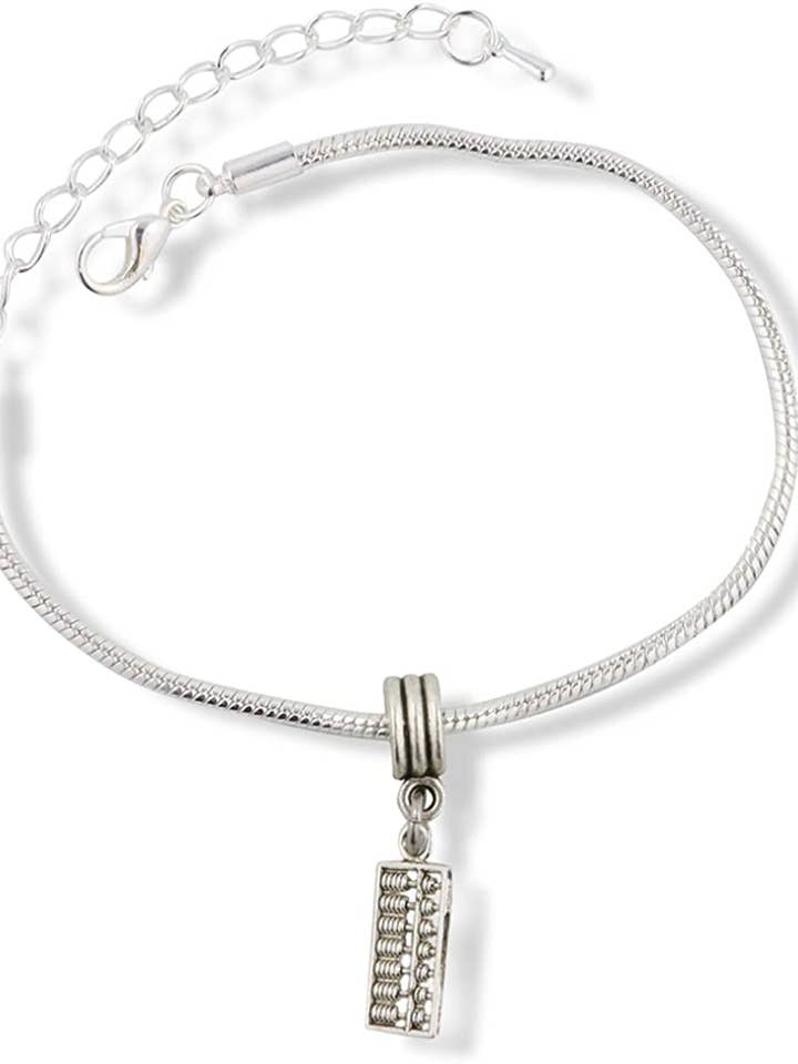 Presentes CPA | Presentes de contador para homens, uma pulseira de ábaco, pulseira de aço inoxidável hipoalergênico, presentes de contador para mulheres e presentes de CPA para homens ou presentes de graduação em contabilidade por atacado de Dave The Bunny