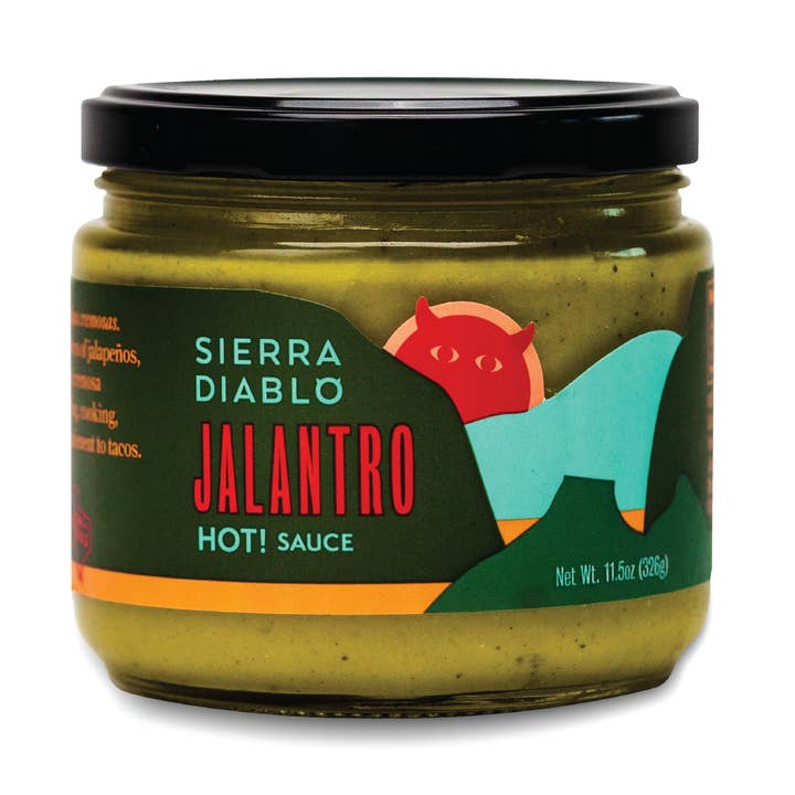 Jalantro Hot! Sauce for wholesale by Sierra Diablo