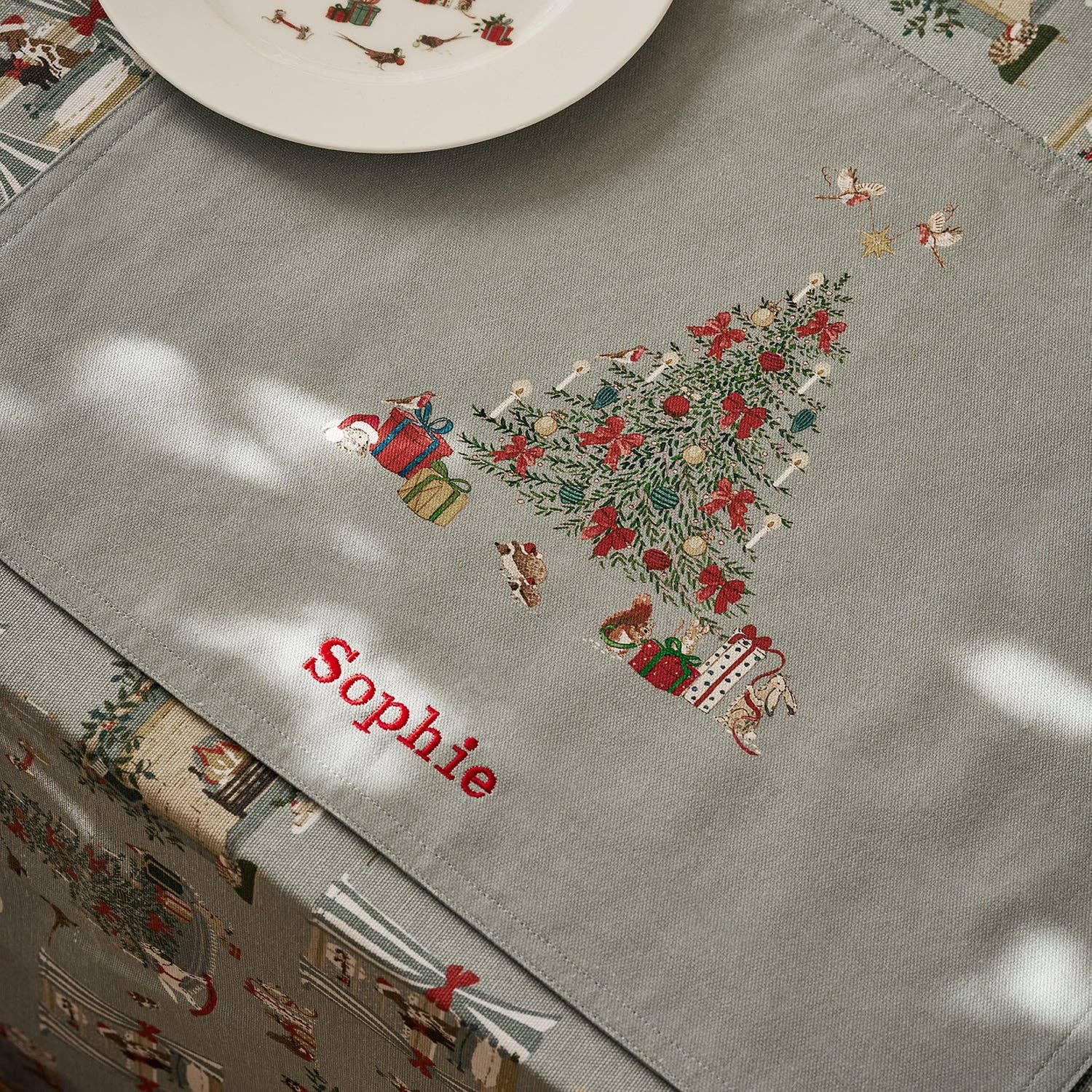 Sophie Allport – wholesale Placemat – Cosy Christmas Large Washable Placemat1