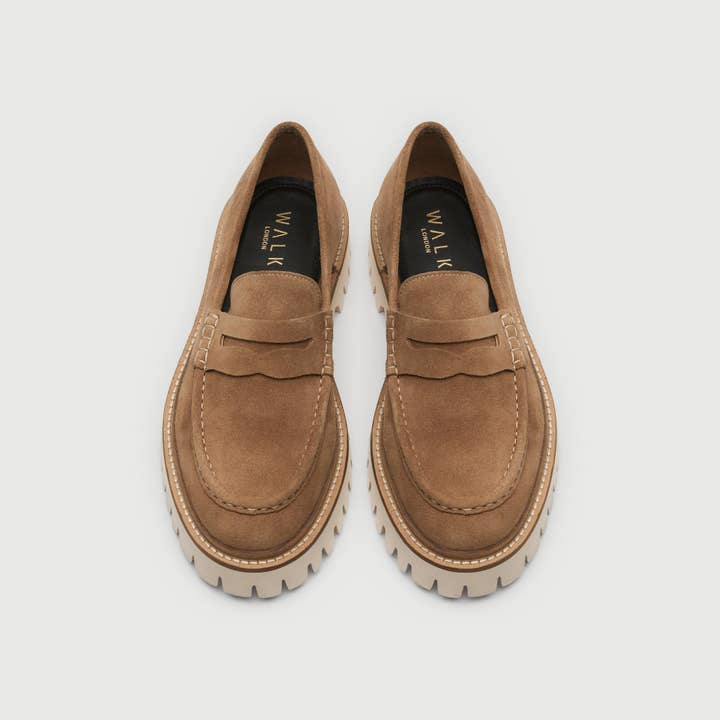 Tan Hopper Saddle Loafer for wholesale on Faire5
