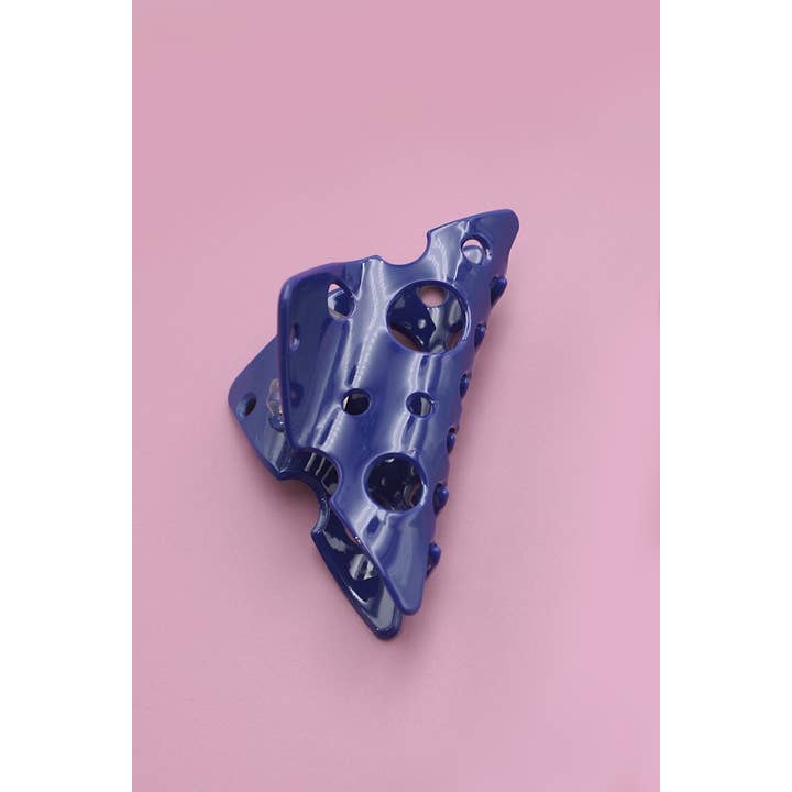 JOSSLYN by wall to wall - Wholesale Hair Clip - Women's - CUTE CHEESE STYLE HAIR CLAW CLIPS | 40H677