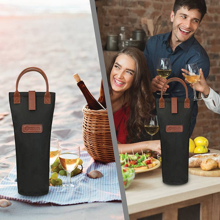 OPUX - Wholesale Wine tote - 1 Bottle Classic Wine Carrier Bag28