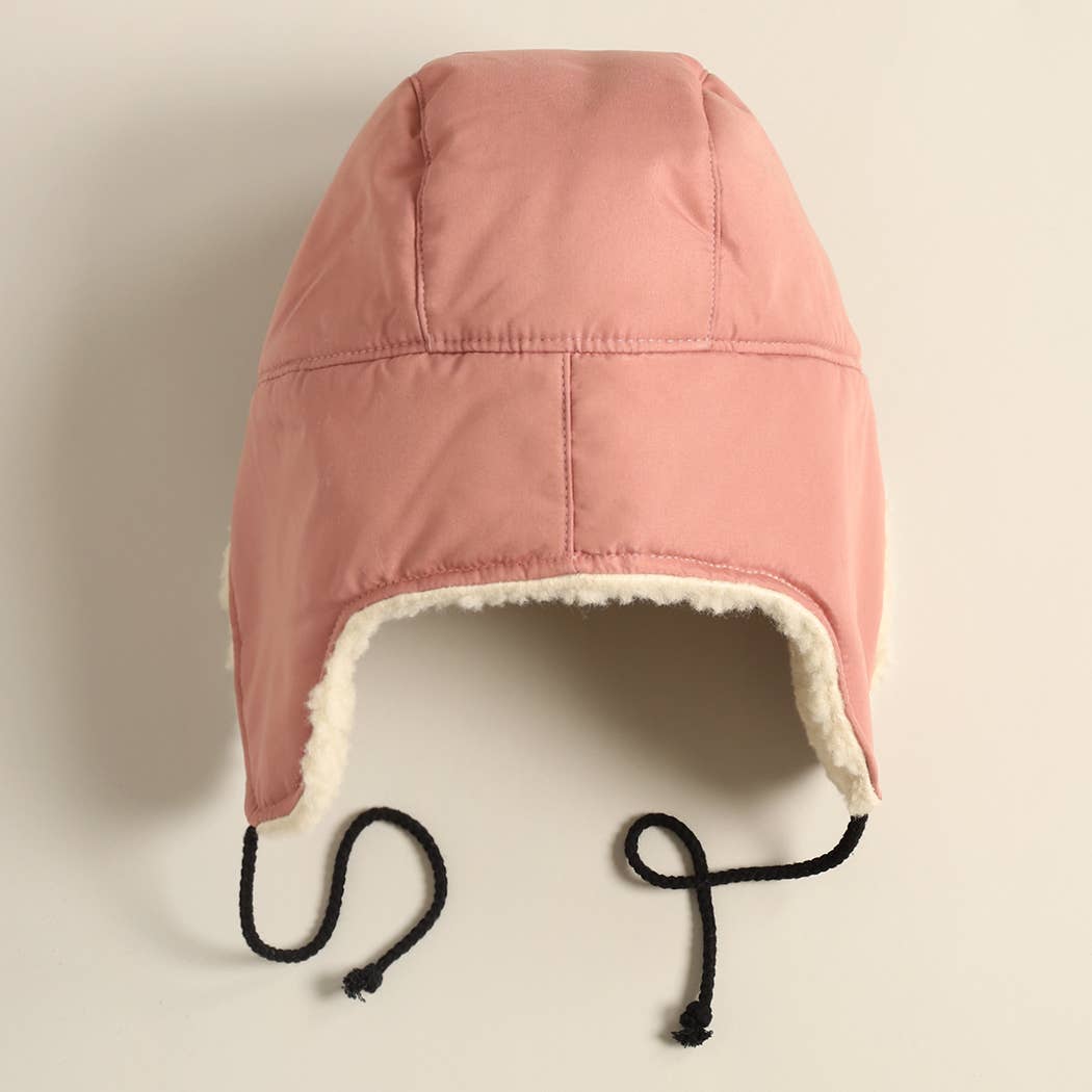 Fashion City - Wholesale Trapper/Bomber Hat - Women's - Warm Sherpa Winter Trapper Hat with Ear Flaps8
