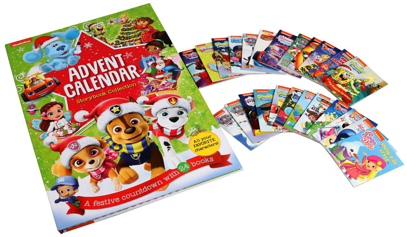 Simon & Schuster - Wholesale Advent Calendar - Nickelodeon: Storybook Collection Advent Calendar by Editors of Studio Fun International2