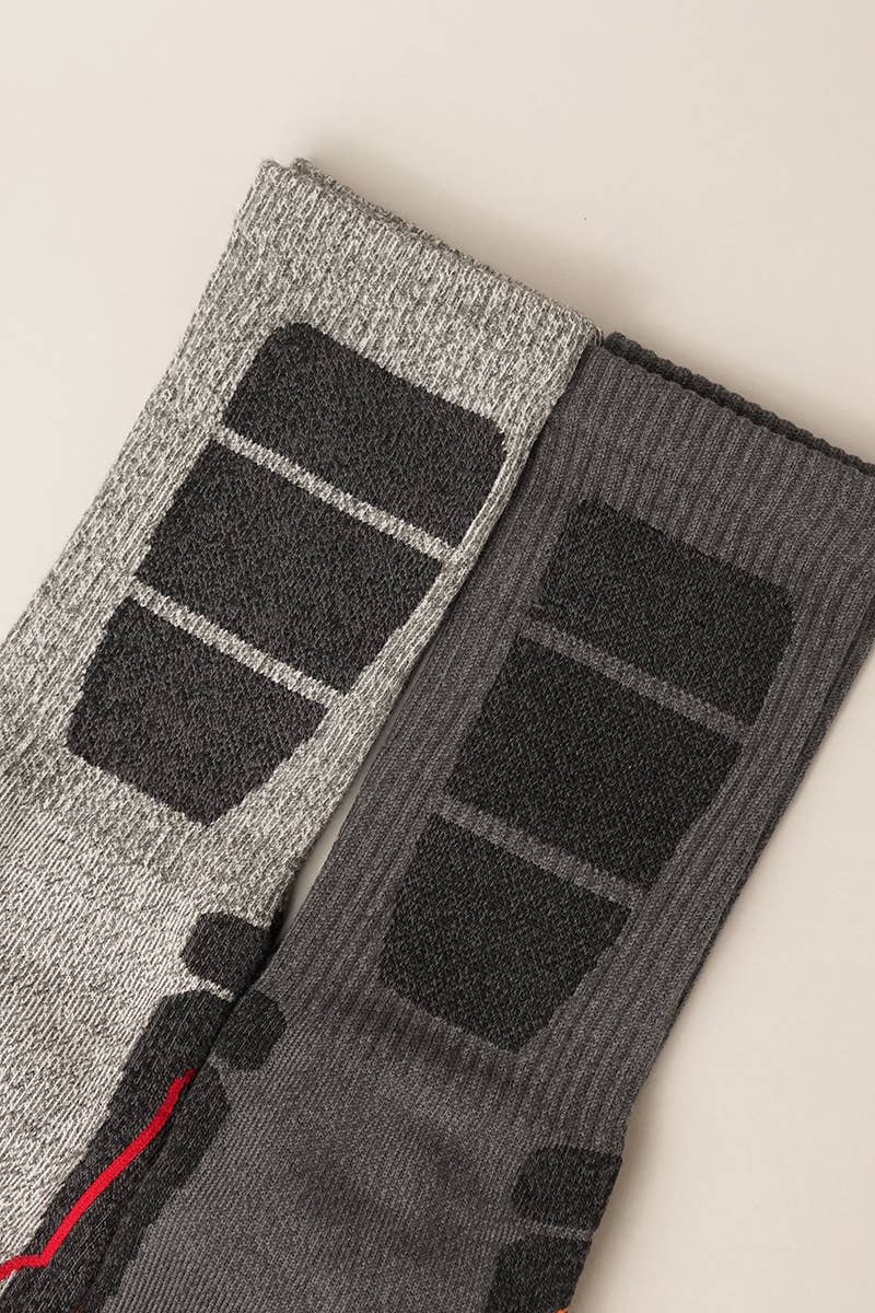 M  Men's 5 Pairs Hiking Outdoor Trail Running Trekking Socks for wholesale on Faire6