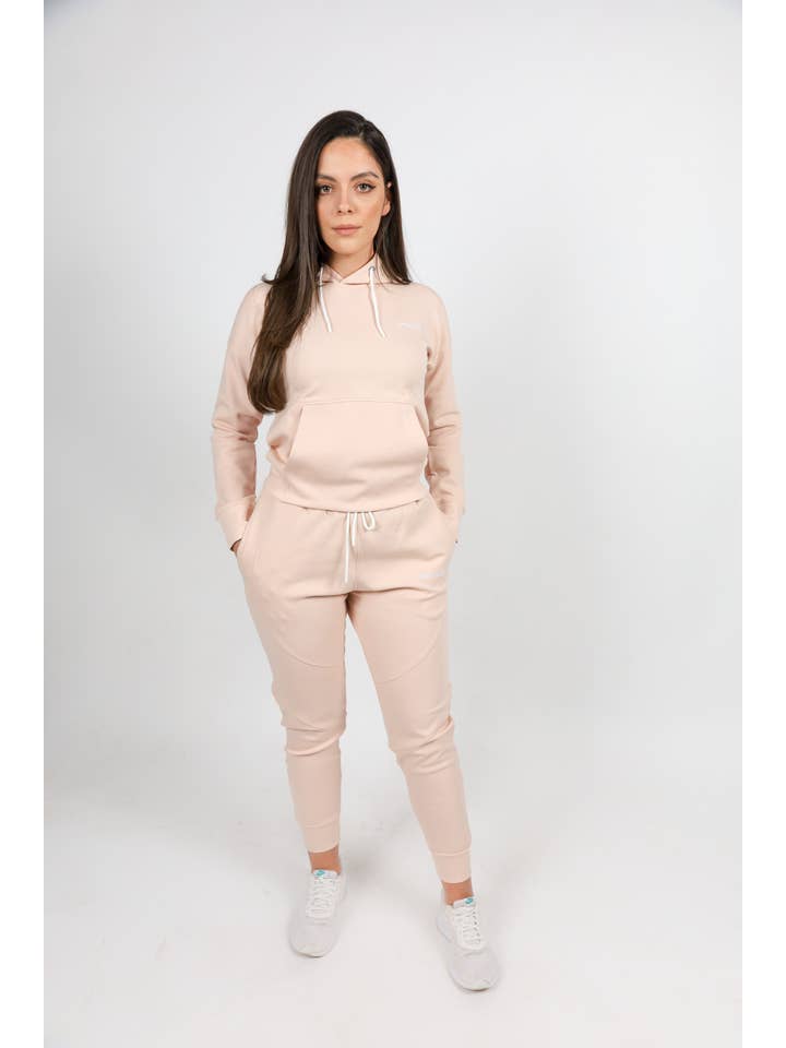 Opposite Sense – Großhandel Trainingsanzug – Damen – Frauen erröten rosa Trainingsanzug2