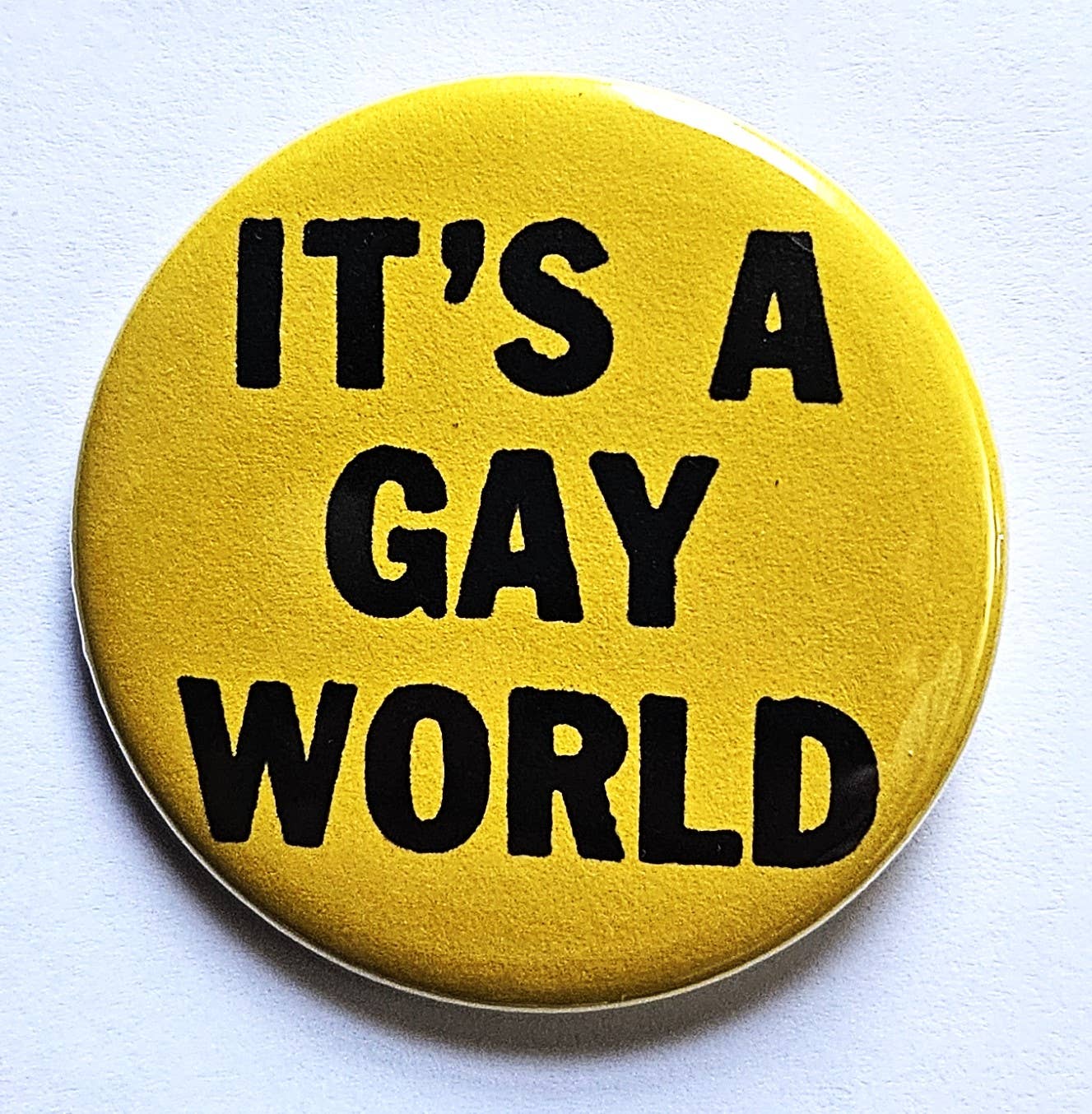 Flip The Record - Wholesale Lapel Pin/Button - Vintage Pride Buttons Magnets & Bottle Openers. set 055