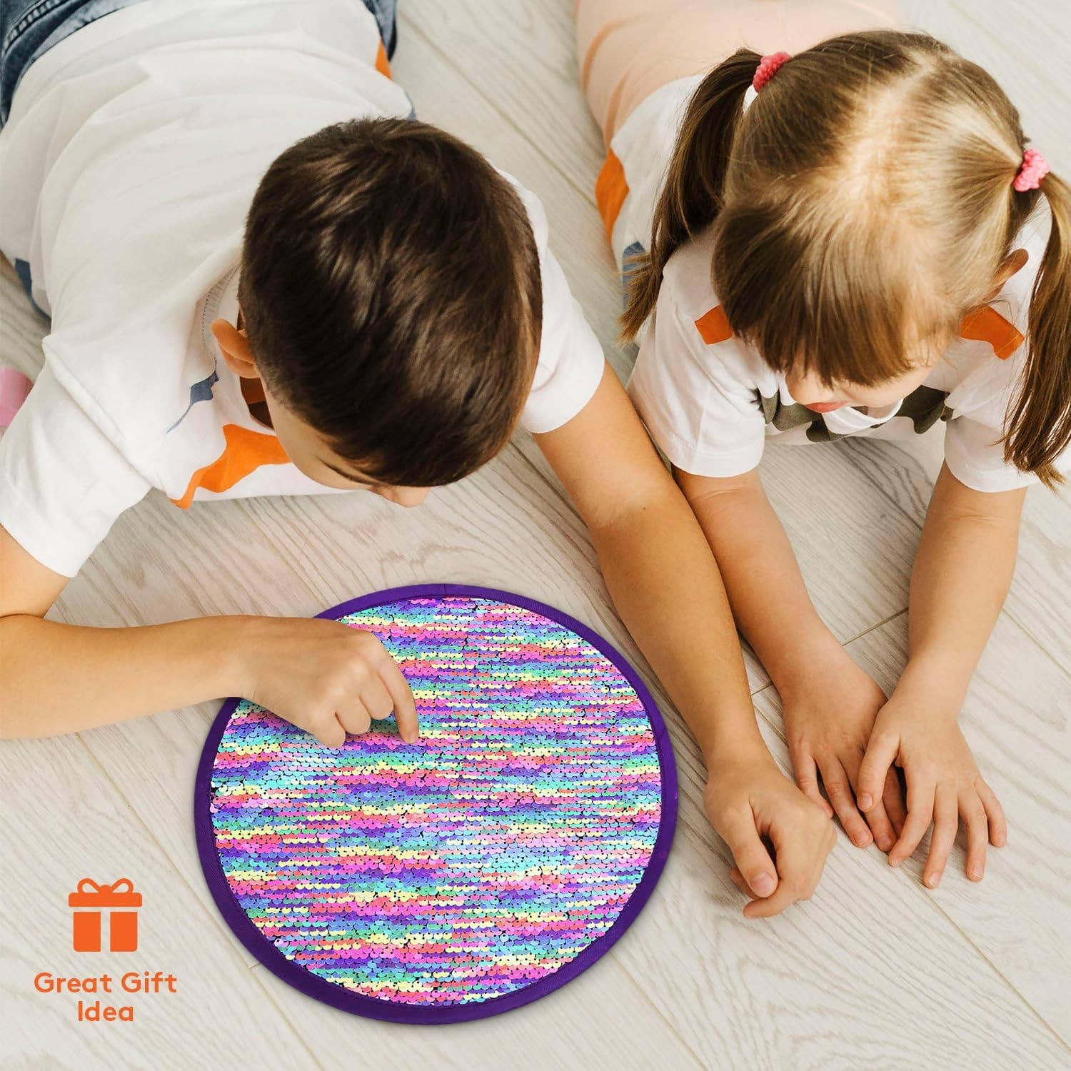 Special Supplies - Wholesale Wall Decor - Kids & Baby - Sequin Fabric Sensory Wall, 39” x 26”, Large Fabric Panel with Colorful Flip Sequined Tactile Stimulation for Kids or Adults, Calming and Stimulating Early Learning Play4