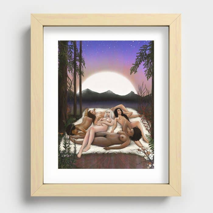 Kendra Hirons Art - Wholesale Art Print - Forest Nymphs4