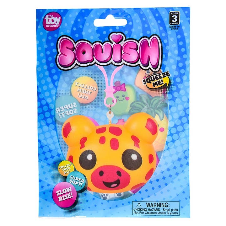 La Luna Bella - Toys - Wholesale Backpack - Kids - SQUISH ANIMAL BACKPACK CLIP ASSORTMENT 3" LLB Backpack1