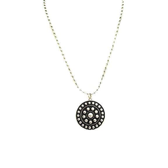 Western Round Concho Bubble Necklace for wholesale by Snowing West