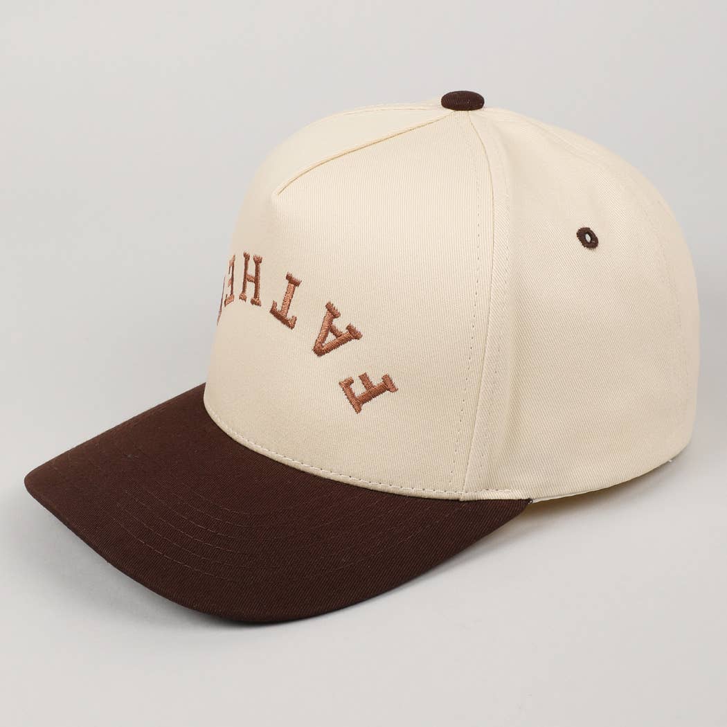 Fashion City - Wholesale Baseball Cap - Men's - 	
FATHER Upside Down Embroidery Two-Tone Cap9